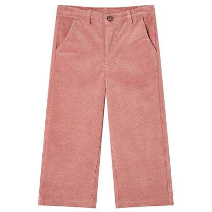 Kids' Pants Corduroy Old Pink 140