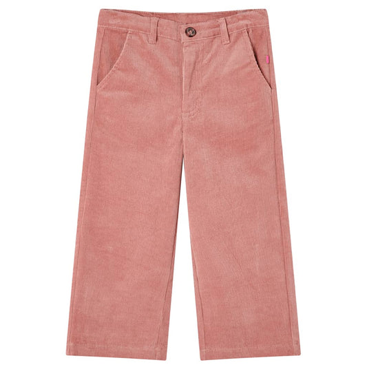 Kids' Pants Corduroy Old Pink 140