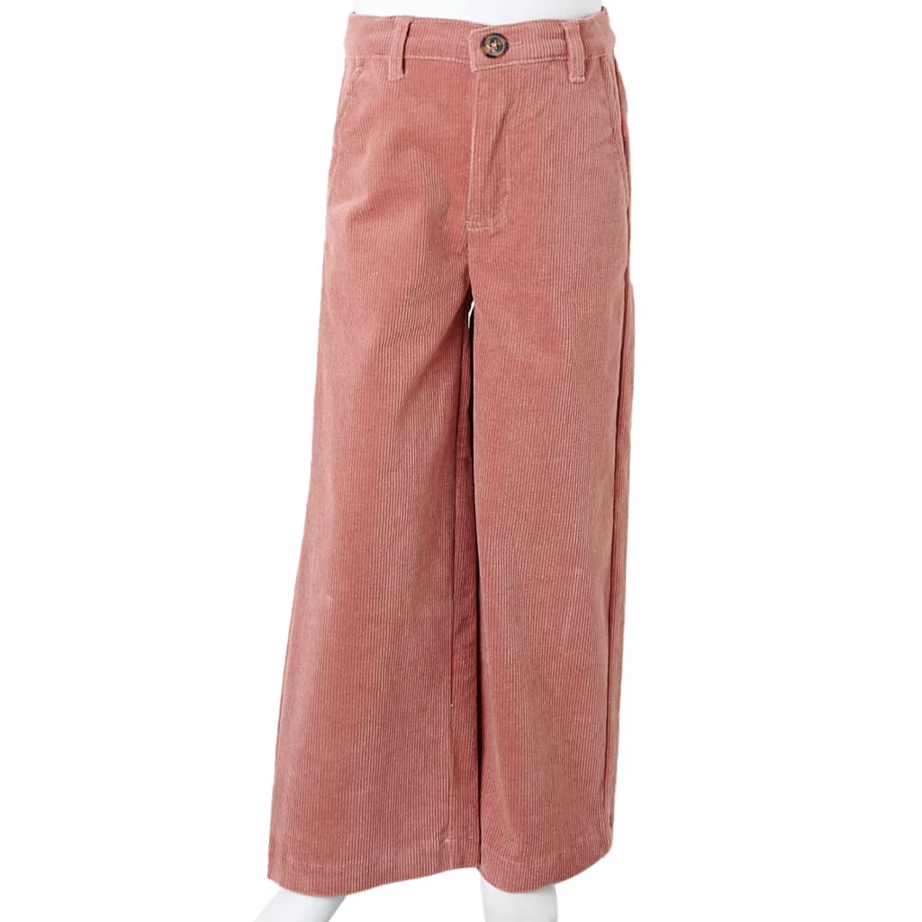 Kids' Pants Corduroy Old Pink 140