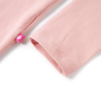 Kids' T-shirt with Long Sleeves Light Pink 104