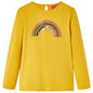 Kids' T-shirt with Long Sleeves Ochre 92