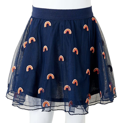 Kids' Skirt with Tulle Navy 92