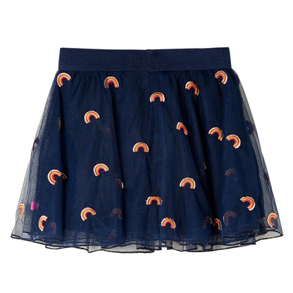 Kids' Skirt with Tulle Navy 104