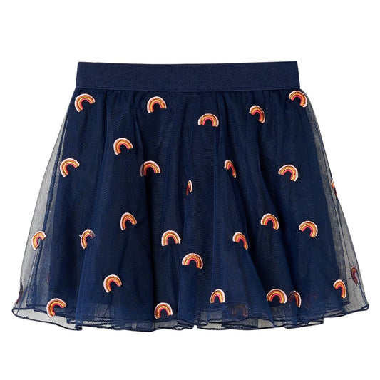 Kids' Skirt with Tulle Navy 116