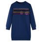 Kids' Sweatshirt Dress Navy 116