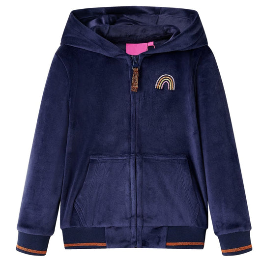 Kids' Hooded Jacket Navy 104