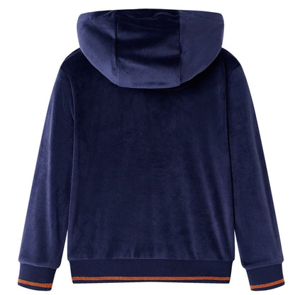 Kids' Hooded Jacket Navy 116