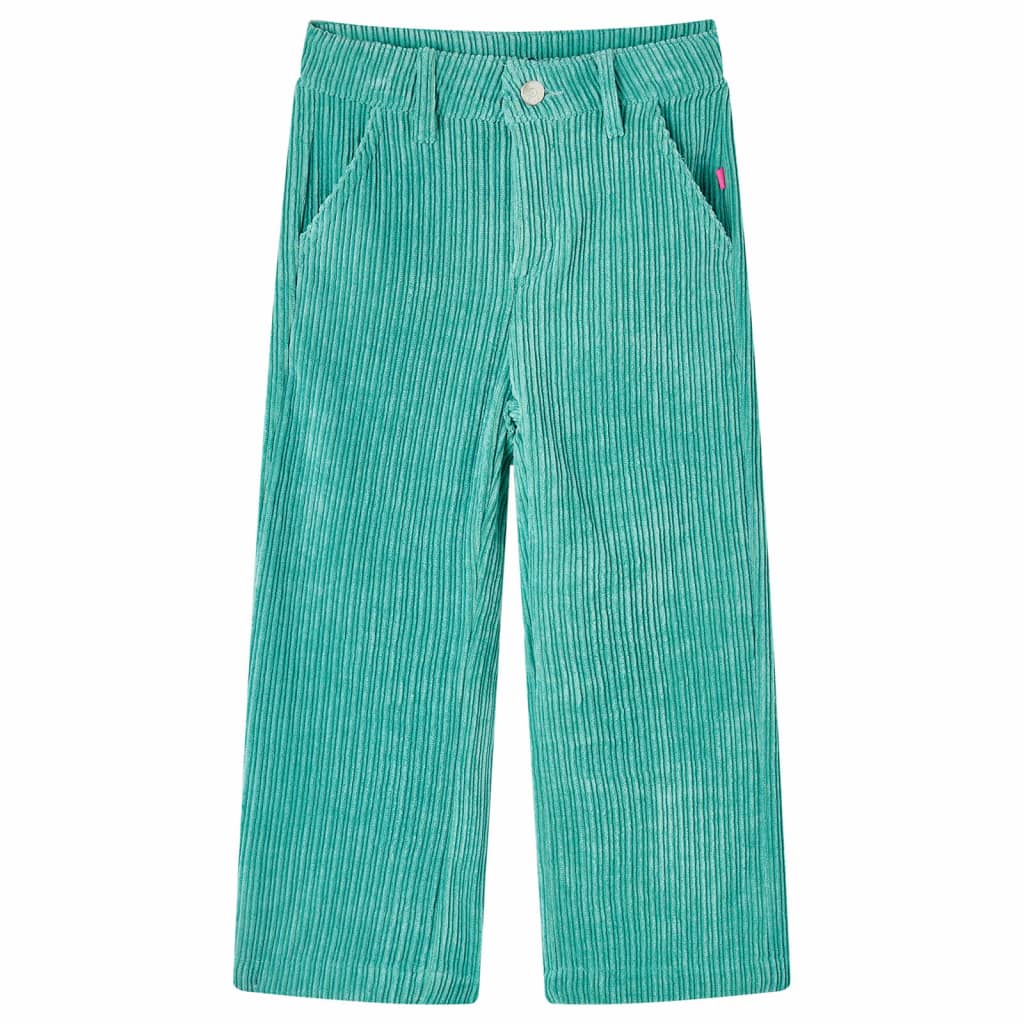 Kids' Pants Corduroy Mint Green 92