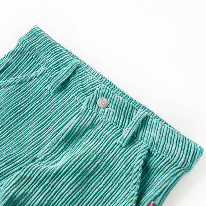 Kids' Pants Corduroy Mint Green 92