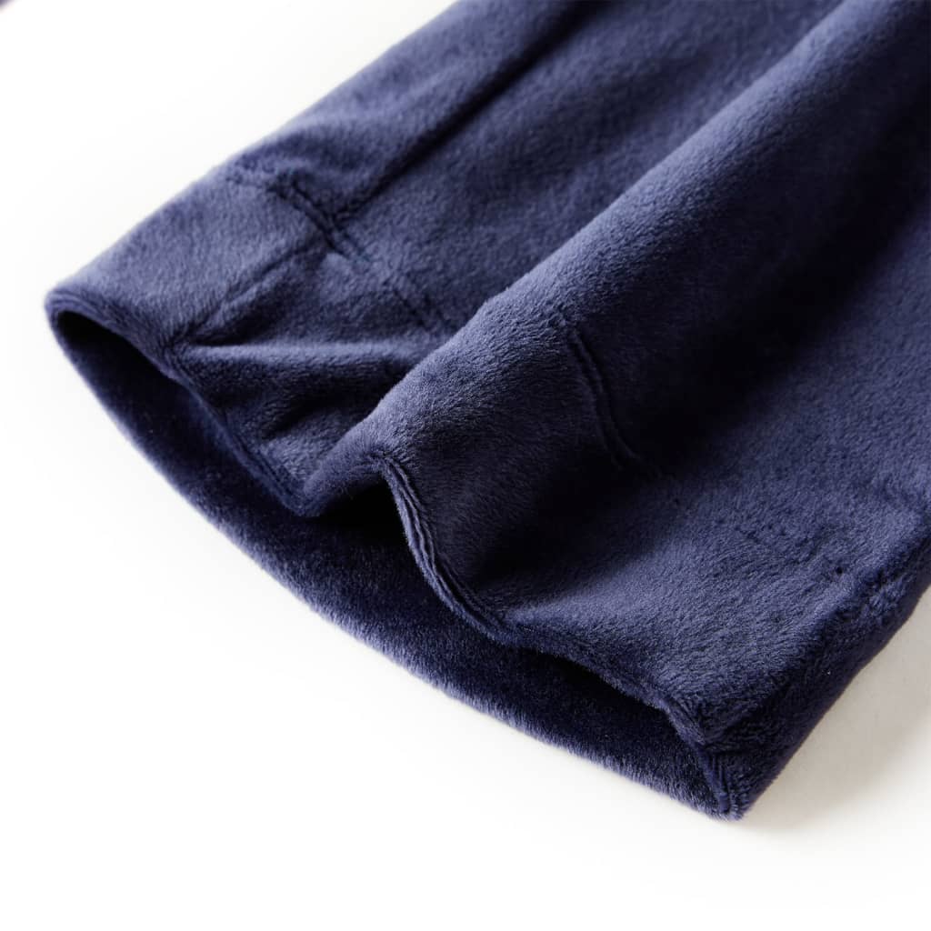 Kids' Pants Velvet Dark Blue 92