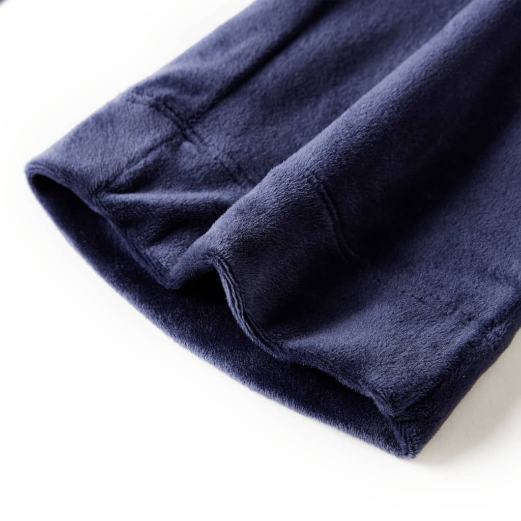 Kids' Pants Velvet Dark Blue 116