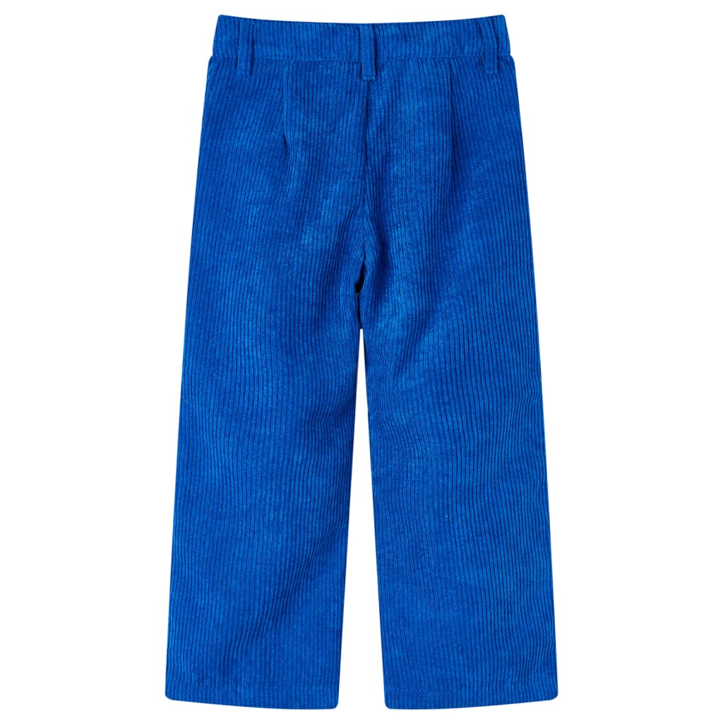 Kids' Pants Corduroy Cobalt Blue 92