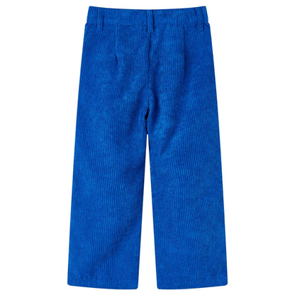 Kids' Pants Corduroy Cobalt Blue 92