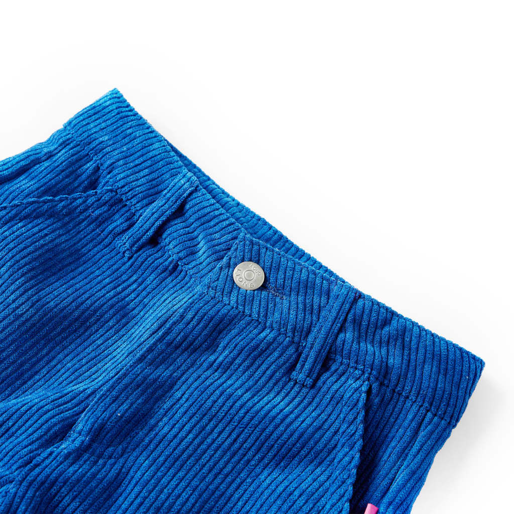 Kids' Pants Corduroy Cobalt Blue 104