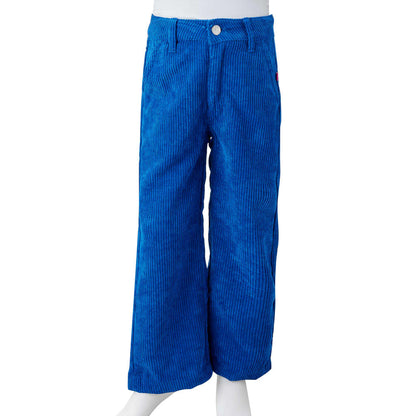 Kids' Pants Corduroy Cobalt Blue 104