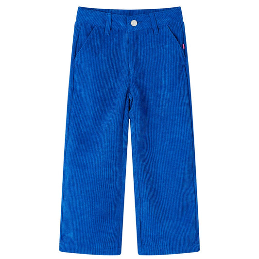 Kids' Pants Corduroy Cobalt Blue 128