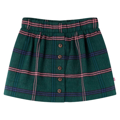 Kids' Skirt Dark Green 92