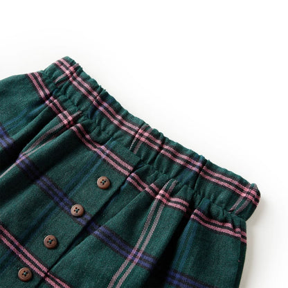 Kids' Skirt Dark Green 92