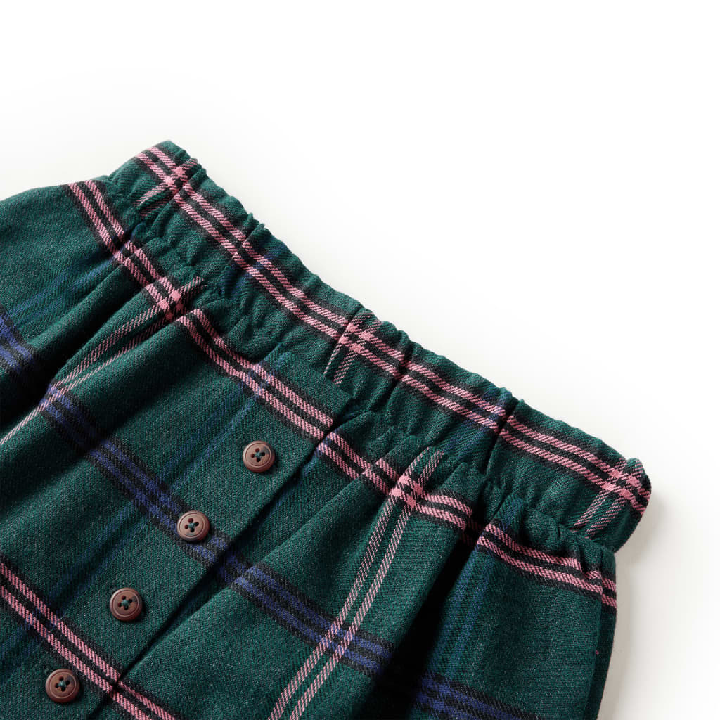 Kids' Skirt Dark Green 116