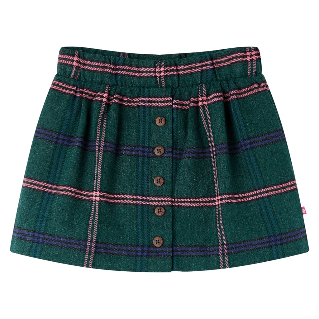 Kids' Skirt Dark Green 140