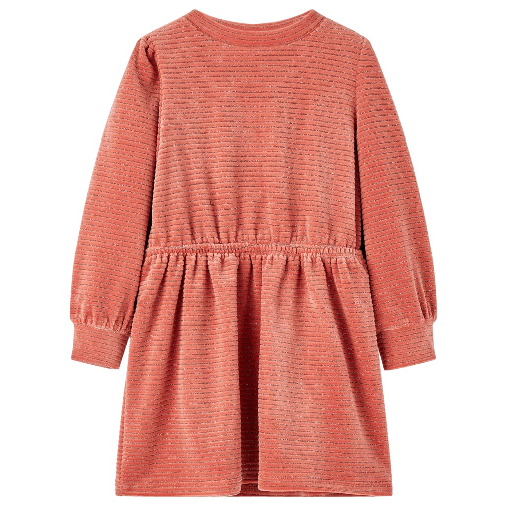 Kids' Dress with Long Sleeves Medium Pink 92