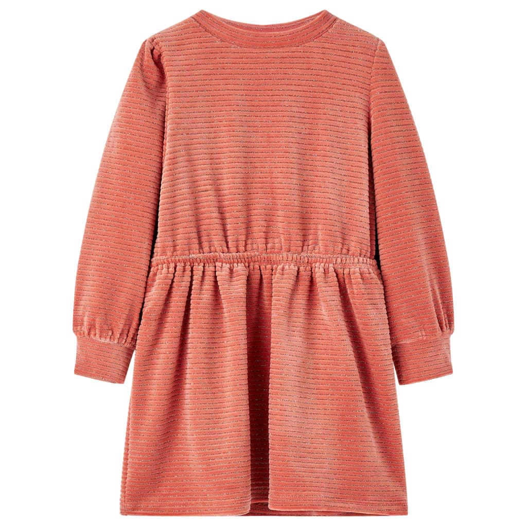 Kids' Dress with Long Sleeves Medium Pink 104