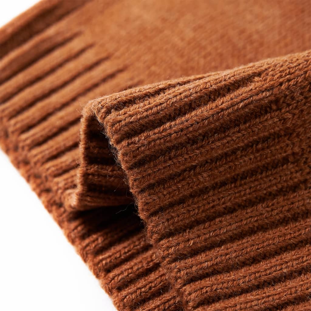 Kids' Sweater Knitted Cognac 104