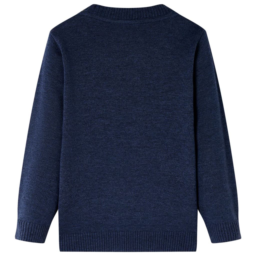 Kids' Sweater Knitted Navy 92