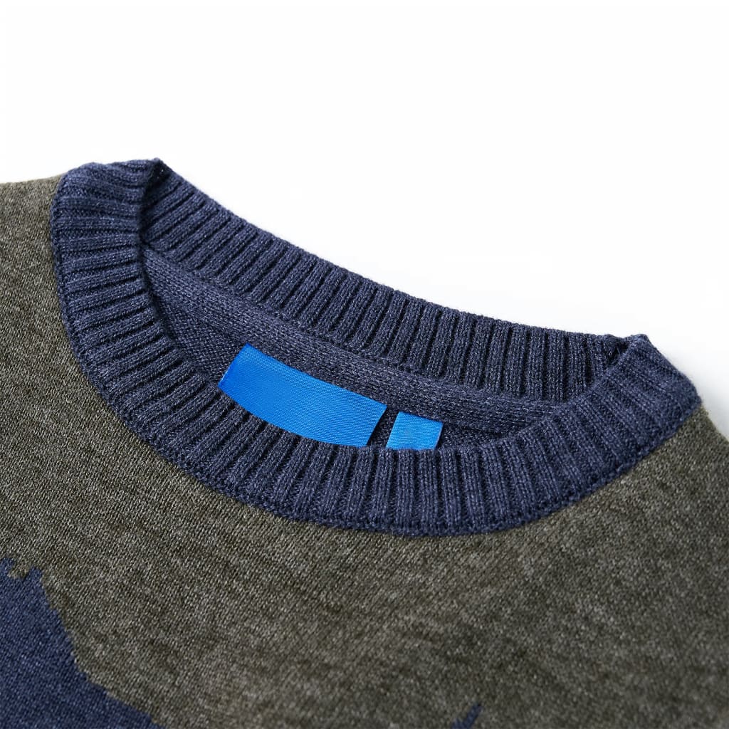 Kids' Sweater Knitted Navy 92