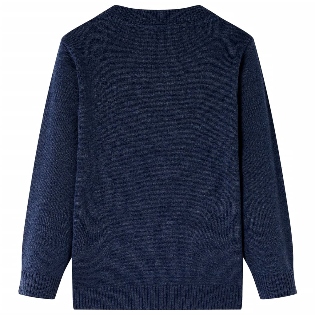 Kids' Sweater Knitted Navy 104