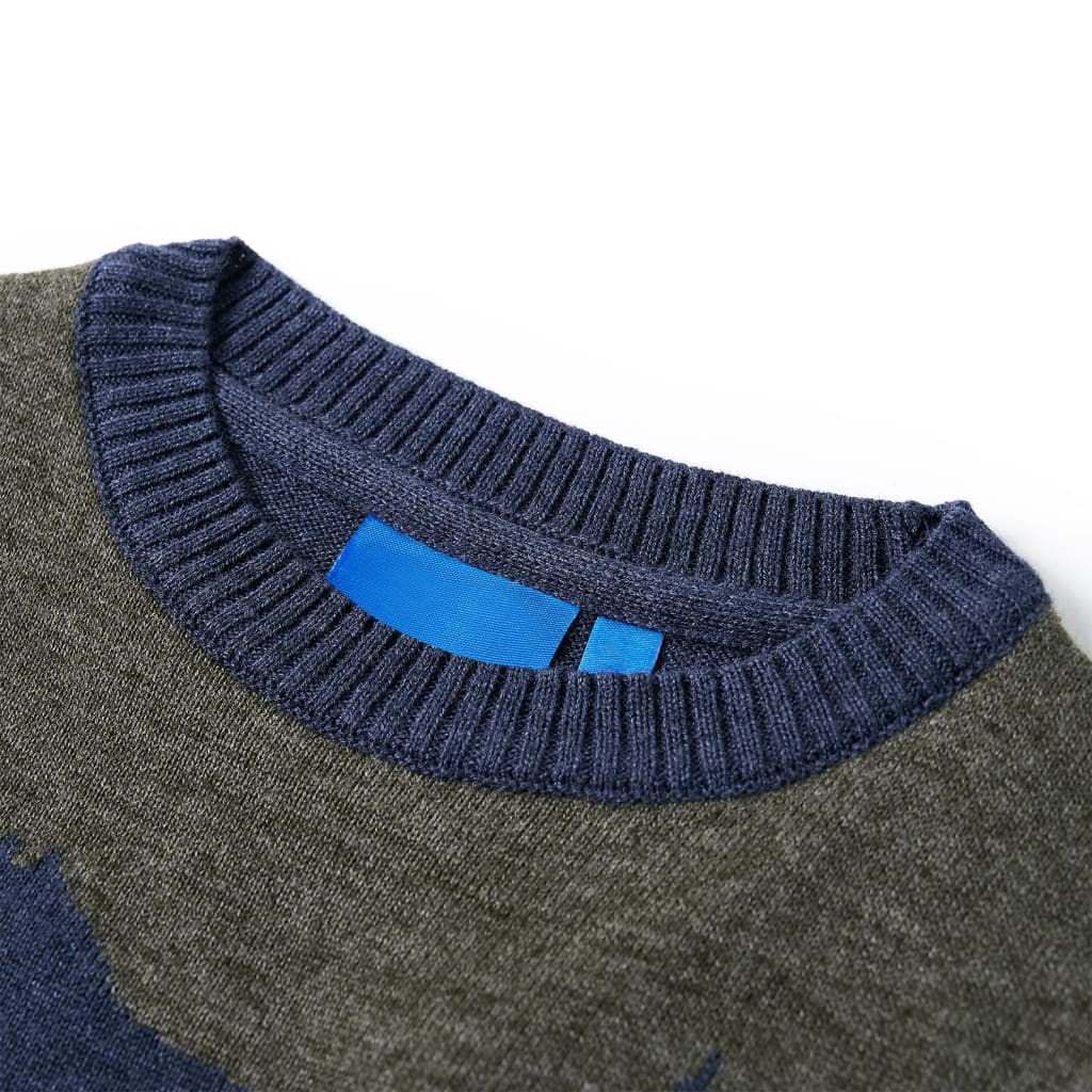 Kids' Sweater Knitted Navy 104