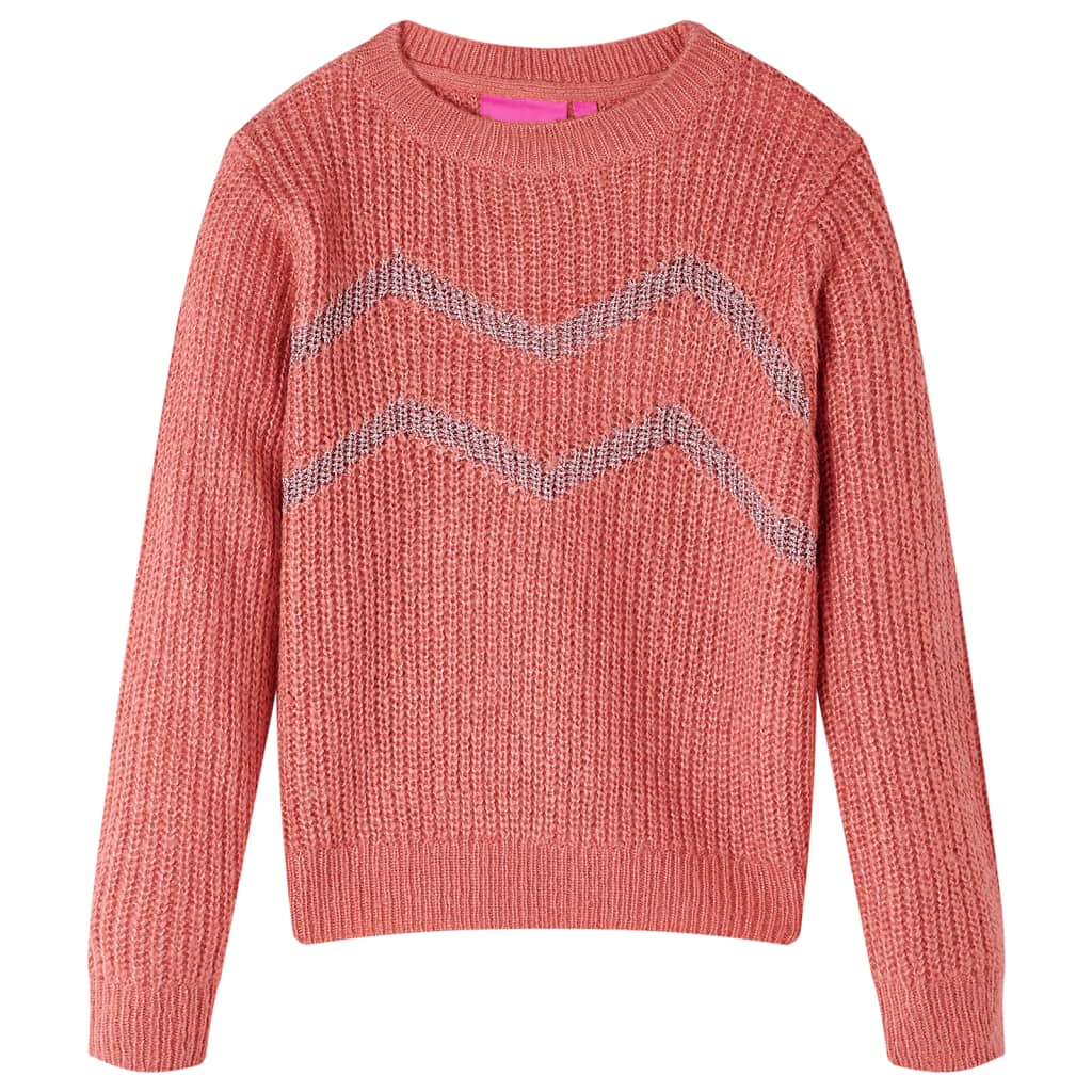 Kids' Sweater Knitted Medium Pink 92