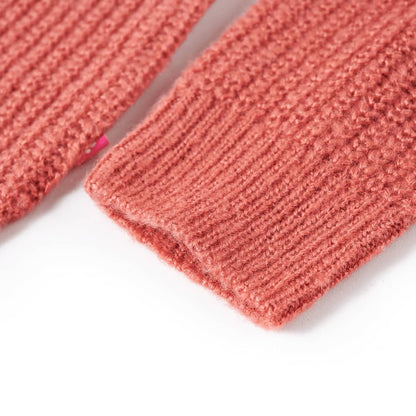 Kids' Sweater Knitted Medium Pink 104