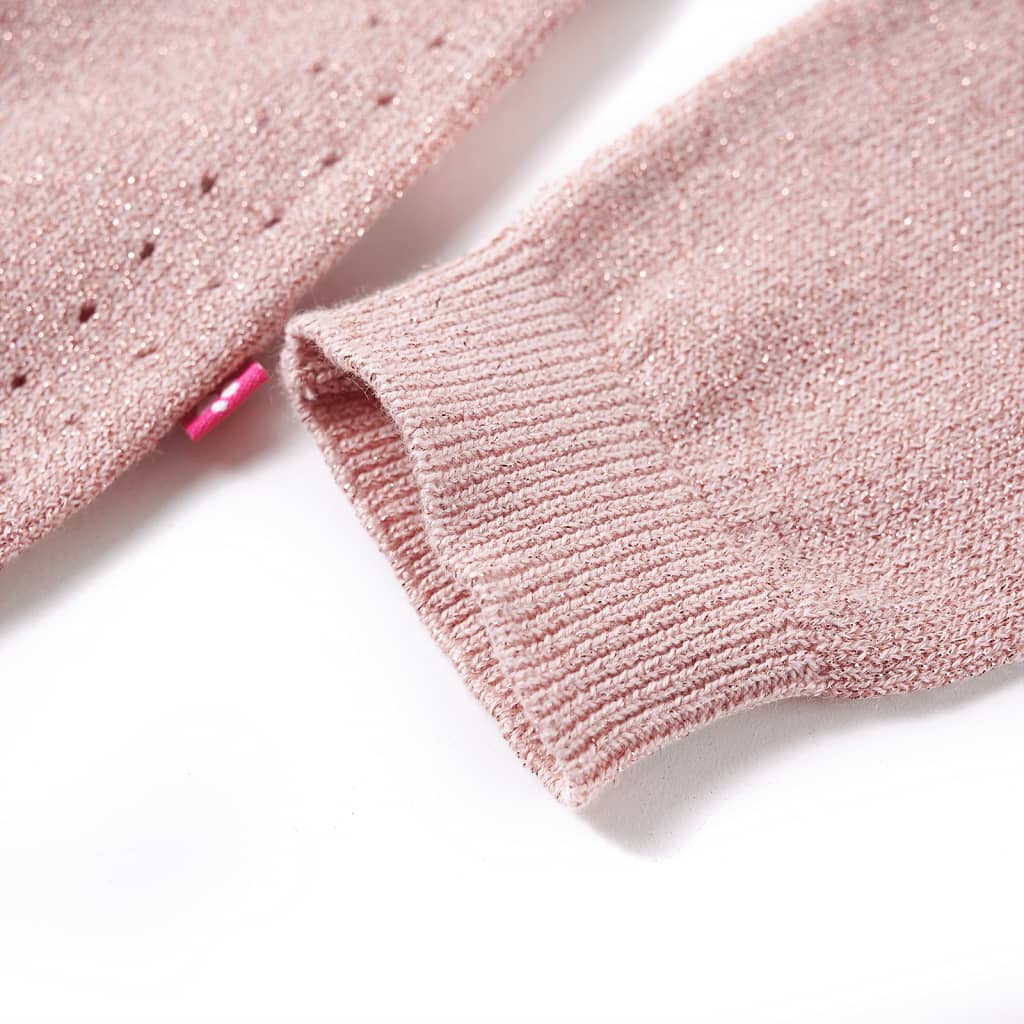 Kids' Cardigan Knitted Soft Pink 92