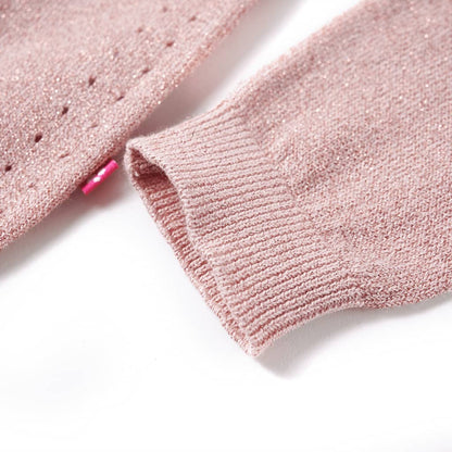 Kids' Cardigan Knitted Soft Pink 92