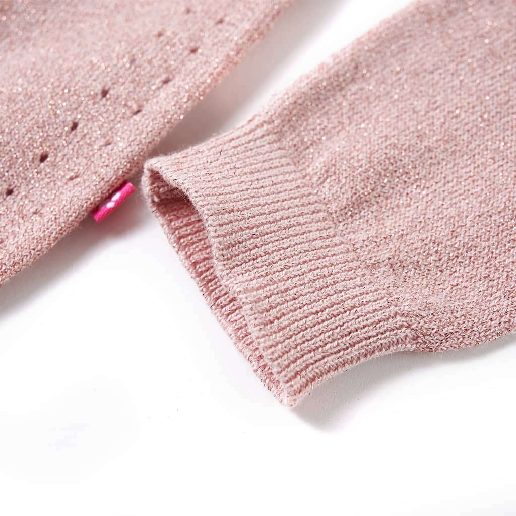 Kids' Cardigan Knitted Soft Pink 104