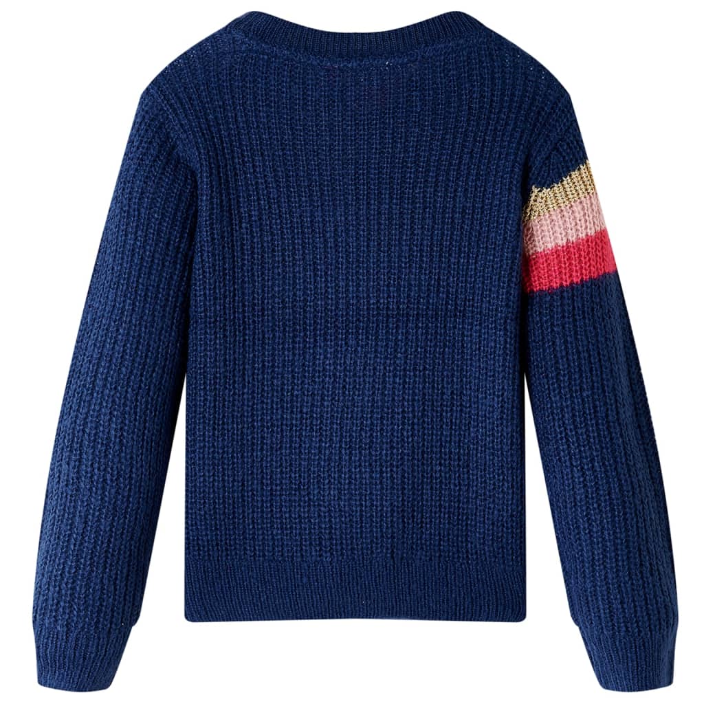 Kids' Sweater Knitted Navy 104