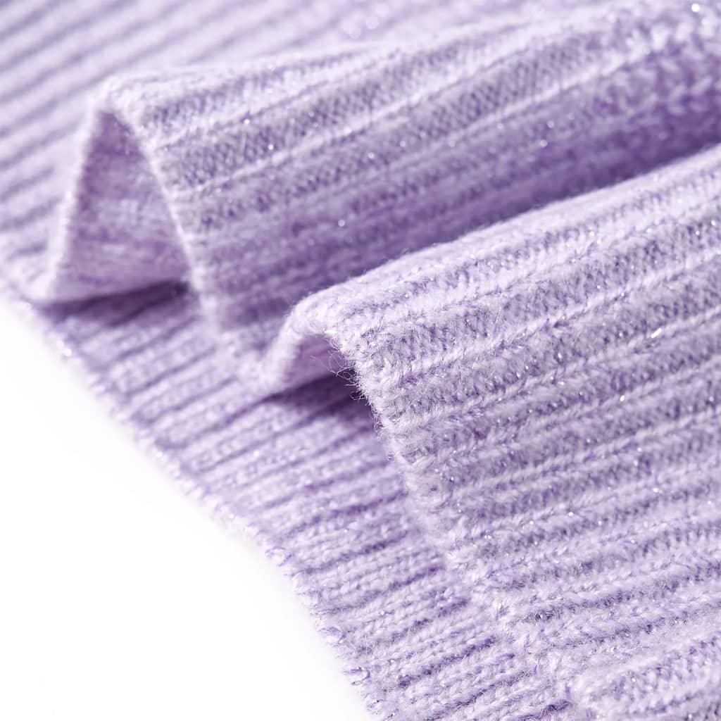 Kids' Sweater Vest Knitted Light Lilac 104