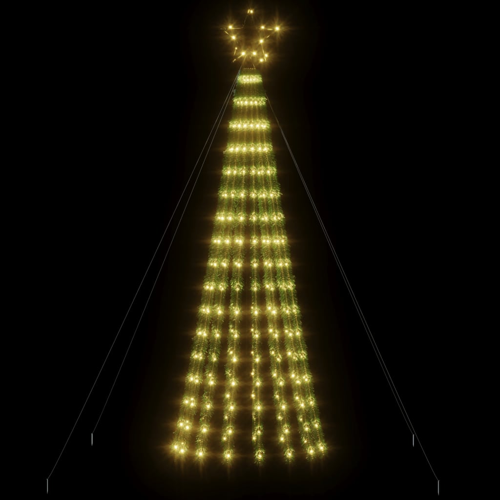 Christmas Tree Light Cone 275 LEDs Warm White 180 cm