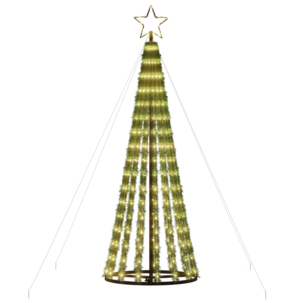 Christmas Tree Light Cone 275 LEDs Warm White 180 cm