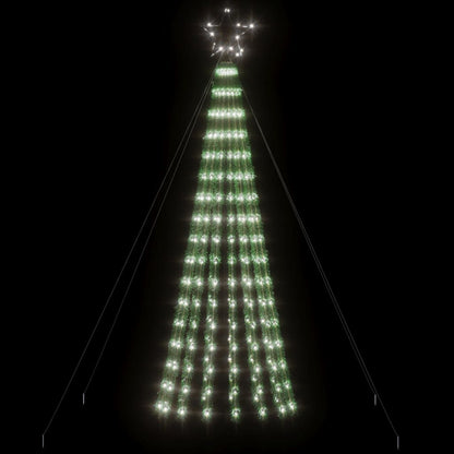 Christmas Tree Light Cone 275 LEDs Cold White 180 cm