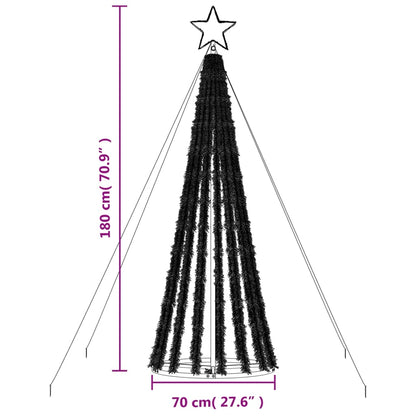 Christmas Tree Light Cone 275 LEDs Blue 180 cm