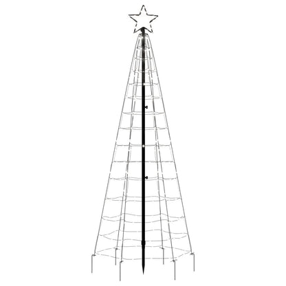 Christmas Tree Light with Spikes 220 LEDs Cold White 180 cm