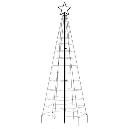 Christmas Tree Light with Spikes 220 LEDs Cold White 180 cm