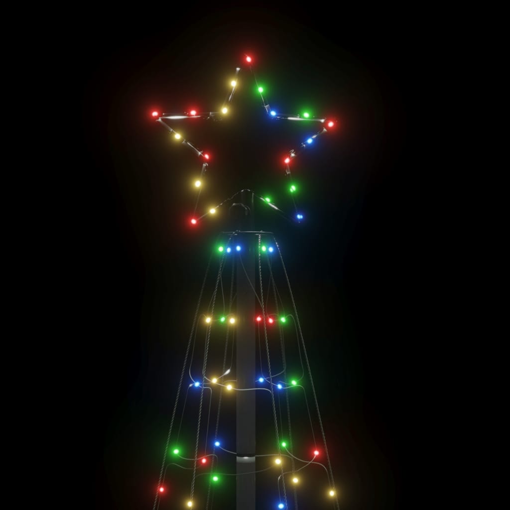 Christmas Tree Light with Spikes 220 LEDs Colourful 180 cm