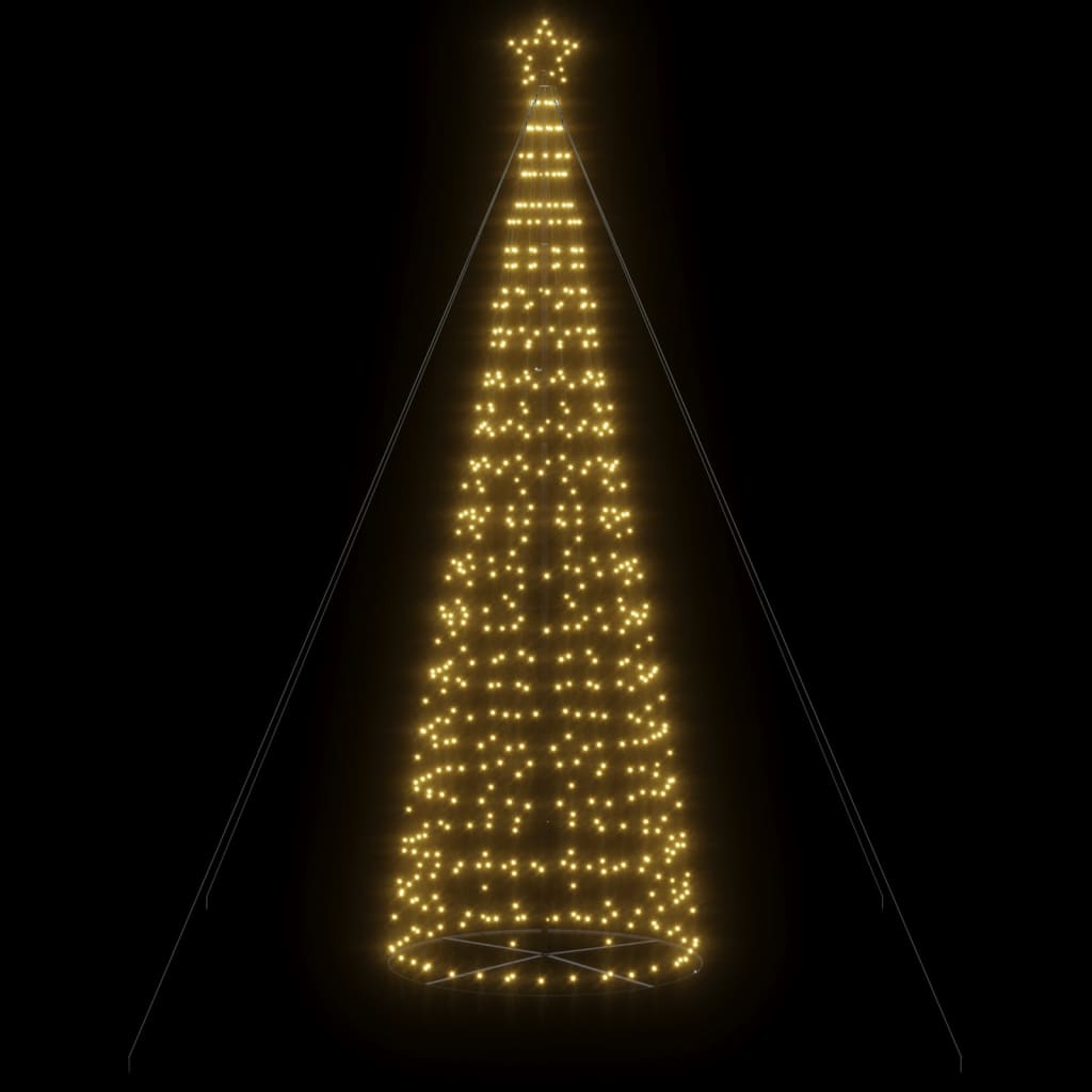 Christmas Tree Light Cone 570 LEDs Warm White 300 cm