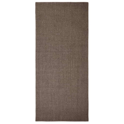 Sisal Rug for Scratching Post Brown 66x150 cm