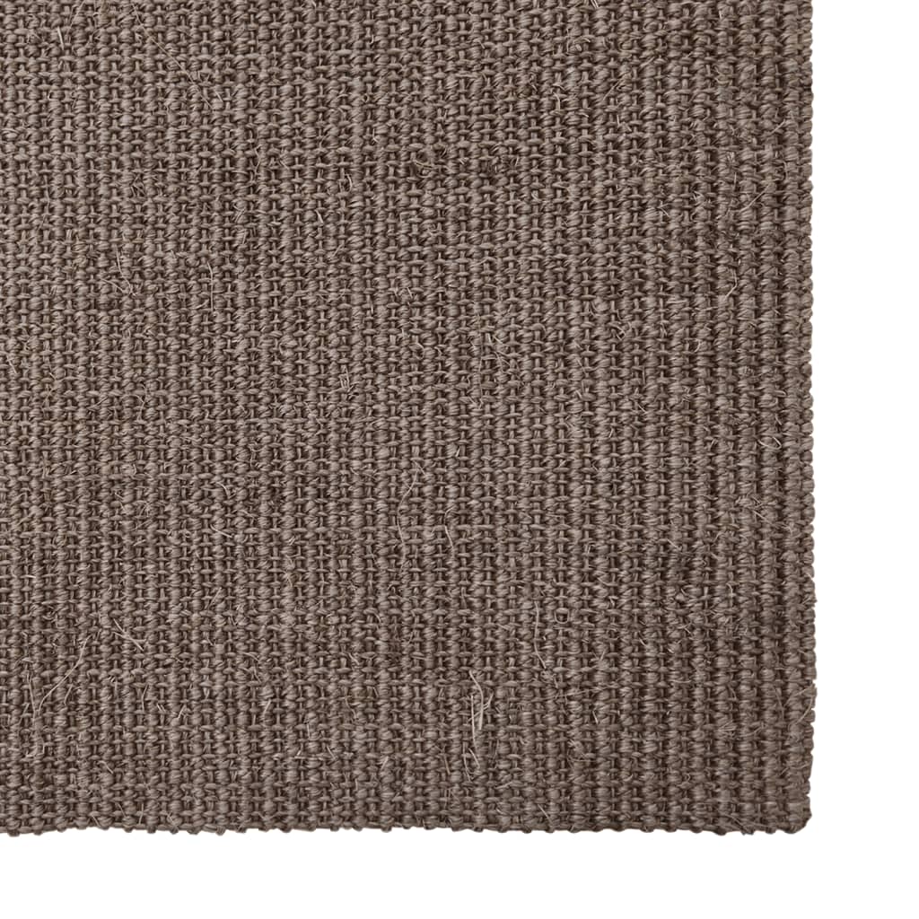 Sisal Rug for Scratching Post Brown 66x150 cm