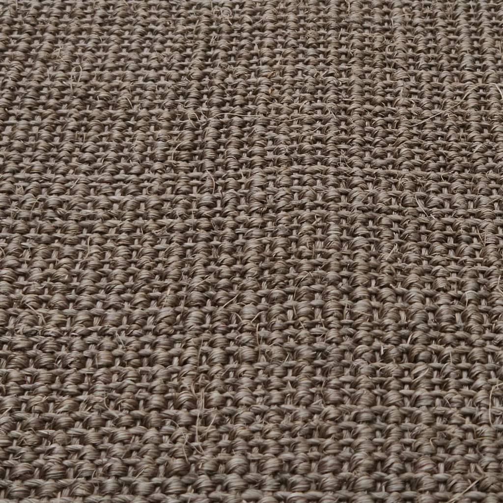 Sisal Rug for Scratching Post Brown 66x150 cm