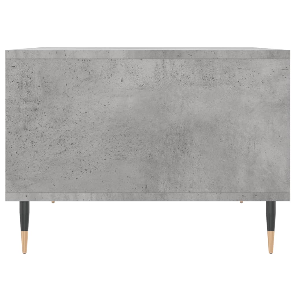 Coffee Table Concrete Grey 60x50x36.5 cm Engineered Wood